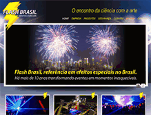 Tablet Screenshot of flashfx.com.br